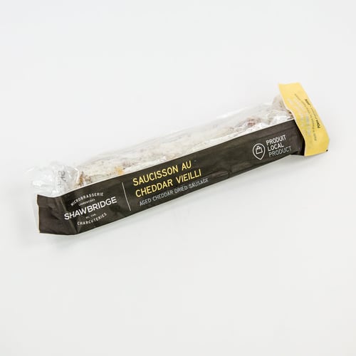 Saucisson porc cheddar vieilli 200 g
