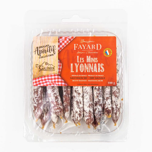 Les minis lyonnais - saucisson sec 100 g