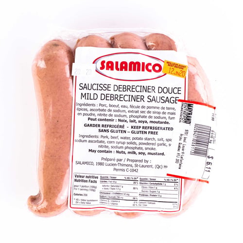 Saucisses debreciner douces 490 g
