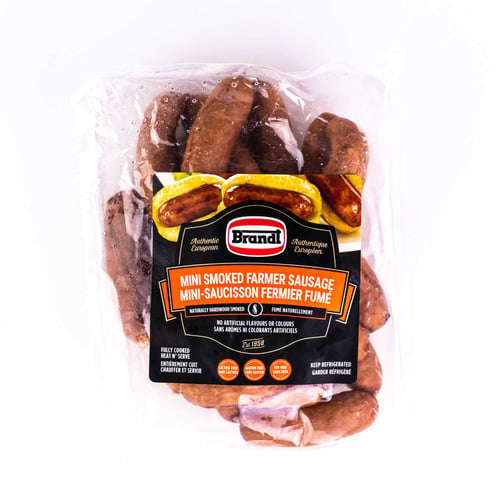 Saucisse mini coiffe fumée 375 g