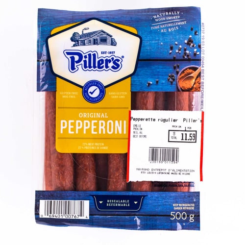 Pepperette régulière 500 g