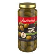 Olives farcies au jalapeño et piment rouge