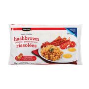 Pommes de terre rissolées surgelées