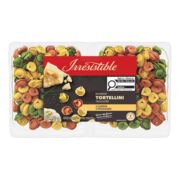 Tortellini tricolore aux trois fromages