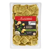 Ravioli au fromage et aux épinards