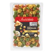 Tortellini tricolore aux trois fromages