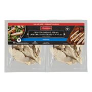 Lanières de poitrine de poulet