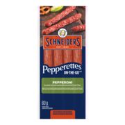 Bâtonnets de saucisson pepperoni