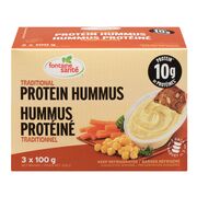 Hummus protéiné traditionnel