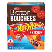 Craquelin bouchées ketchup hot wheels