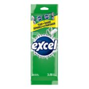 Gomme sans sucre à saveur de menthe verte