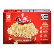 Maïs à éclater à saveur Extra beurre