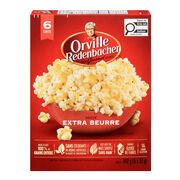 Maïs à éclater à saveur extra beurre