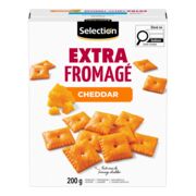 Craquelins extra fromagé au cheddar