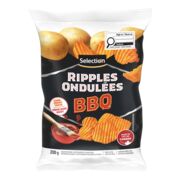 Croustilles ondulées au BBQ