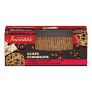 Craquelins aux canneberges et graines de citrouille