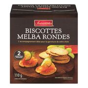 Biscottes Melba rondes