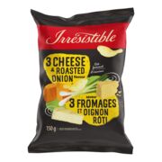 Croustilles à l'ancienne aux 3 fromages et oignons rôtis
