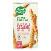 Bâtonnets de pain au sésame