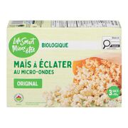 Maïs à éclater à saveur originale