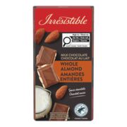 Tablette de chocolat suisse avec amandes entières
