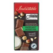 Tablette de chocolat au lait suisse à la noisette