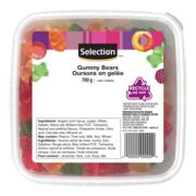 Bonbons oursons en gélatine
