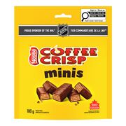 Bouchées de gaufrettes au chocolat à saveur de café