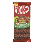 Tablette de chocolat aux noisettes