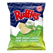 Croustilles crème sure et oignon