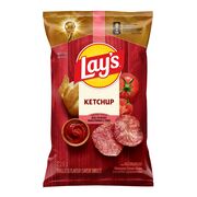 Croustilles au ketchup