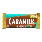 Tablette de chocolat au caramel salé