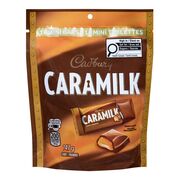 Mini barres de chocolat au caramel