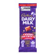 Tablette de chocolat feux d'artifice