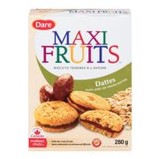Biscuits tendres à l'avoine aux dattes