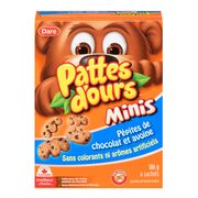 Mini biscuits à l'avoine et pépites de chocolat