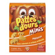 Bouchées de biscuits à la mélasse