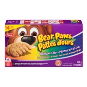 Biscuits tendres avec pépites arc-en-ciel