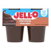 Pouding à saveur de chocolat sans sucre