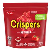 Craquelins à saveur de ketchup