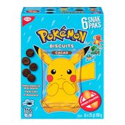 Biscuits Pokémon à saveur de cacao