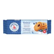 Biscuits tendres chaussons aux bleuets