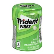 Gomme à saveur de menthe verte sans sucre