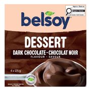Dessert végétal au chocolat noir