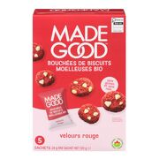 Mini biscuits moelleux au velours rouge