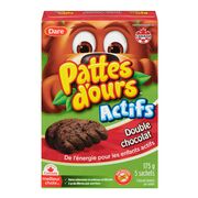 Biscuits tendres au double chocolat