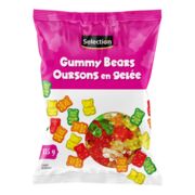 Bonbons oursons en gélatine