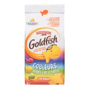 Craquelins colorés cuits au four au cheddar