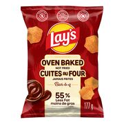 Croustilles cuites au four au BBQ