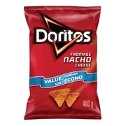 Croustilles de tortillas au fromage nacho